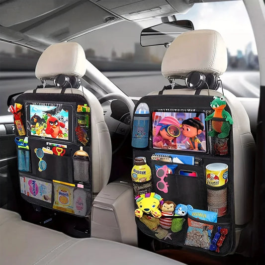 TravelTidy Backseat – Car Seat Organiser with Tablet Holder